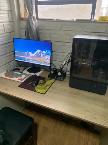 PC Gamer Ryzen 5 5500 + Monitor AOC + Teclado + Mouse + Controle