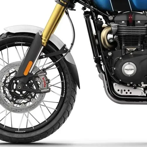 Triumph scrambler 1200 Puig: Extensão de para lama dianteiro