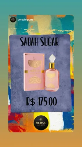 Perfume Feminino - Sabah Sugar