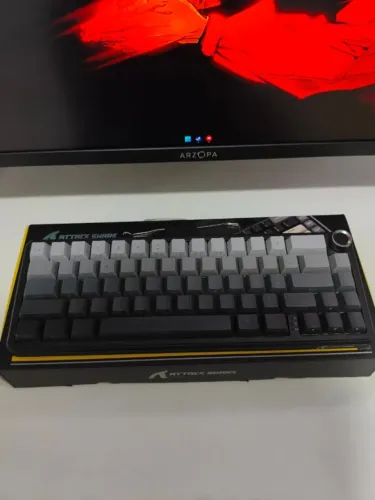Teclado Attack Shark X66 Mecânico - Gamer