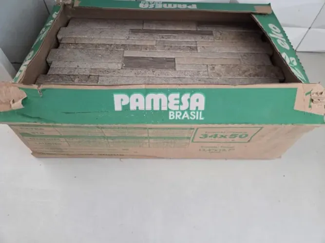 10 pedras fileto rústico PAMESA 34 X 50