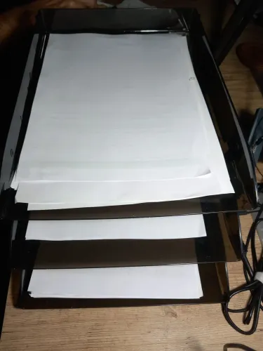 SUPORTE PARA PAPEL 3 ANDARES ARTICULÁVEL