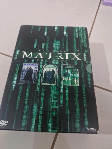 Box Trilogia Matrix - 5 midias em DVD