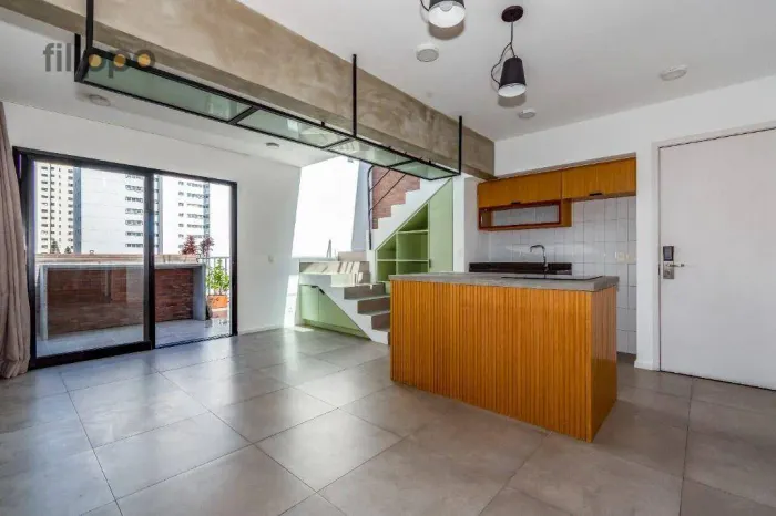 Cobertura com 1 dormitório para alugar, 109 m² por R$ 8.300,00/mês - Vila Mariana - São Pa