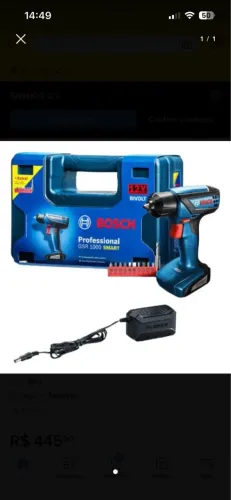 Parafusadeira 12v Bosch