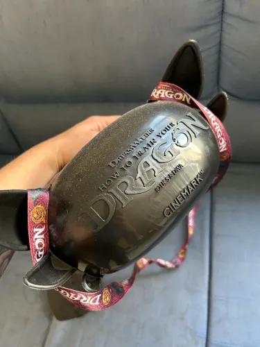 Balde de pipoca filme Como Treinar seu Dragão Promocional Cinemark Baguela