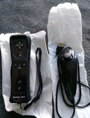 Controle wiiremote + nunchuck Nintendo wii ou wii u