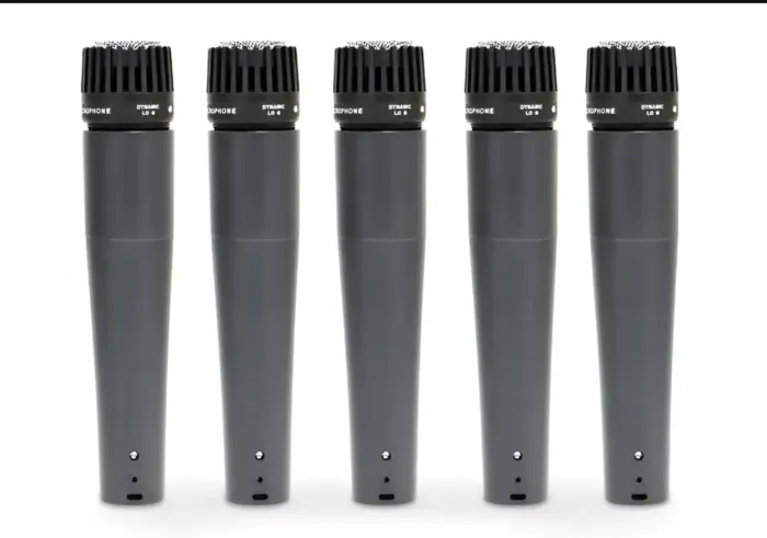 5 microfones arcano p/ bateria