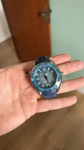 Relógio Omega Seamaster Planet Ocean 600m Summer Blue