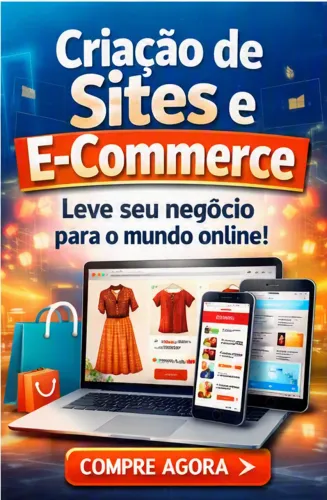Criação de sites, landing page, cardápio digital e e-commerce
