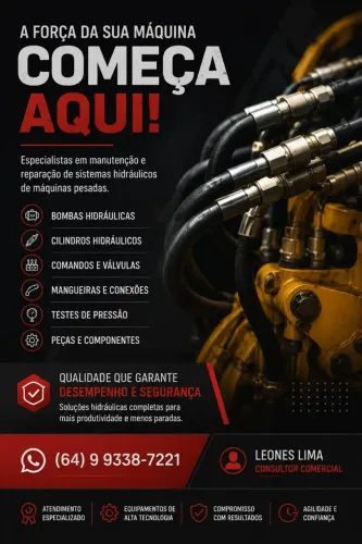 Reparação e concertos de máquinas pesadas