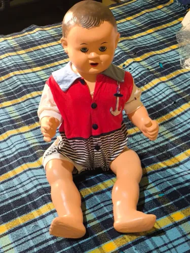 Boneco de massa dos anos 40 para coleciondor