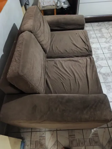 Sofá marrom