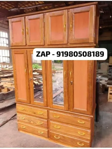 Guarda roupa casal madeira angelim NOVO