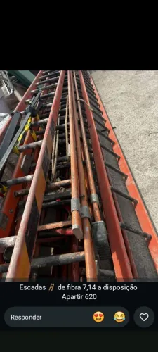 Escadas de fibra 7,14