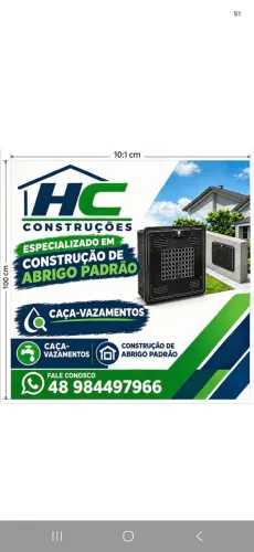 Caça vazamentos e Abrigo padrão 