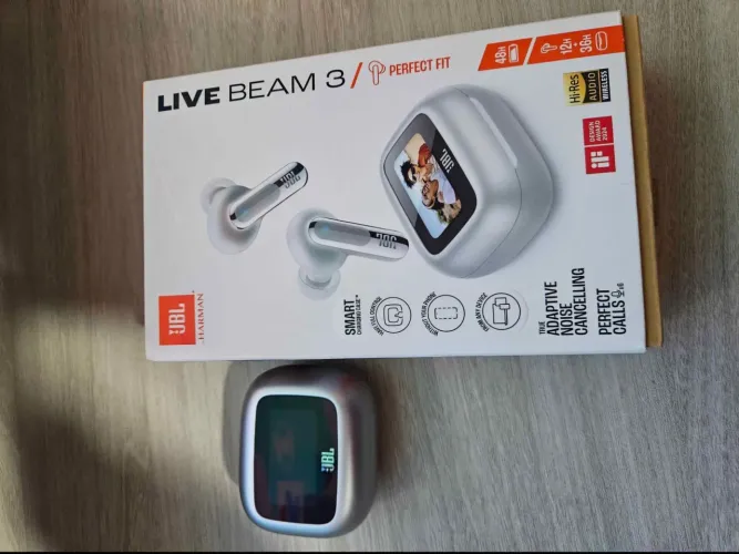 Fone JBL BEAM 3 impecável com 1 mes de uso