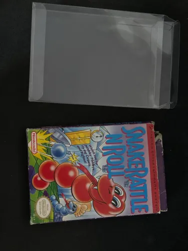 Box Nintendo original snake rattle n roll