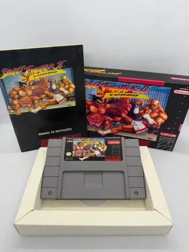 Cartucho Super Nintendo Street Fighter II Turbo Original