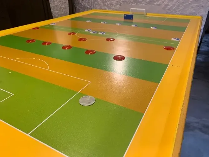 Mesa de futebol de botão 1.7m x 1.15m