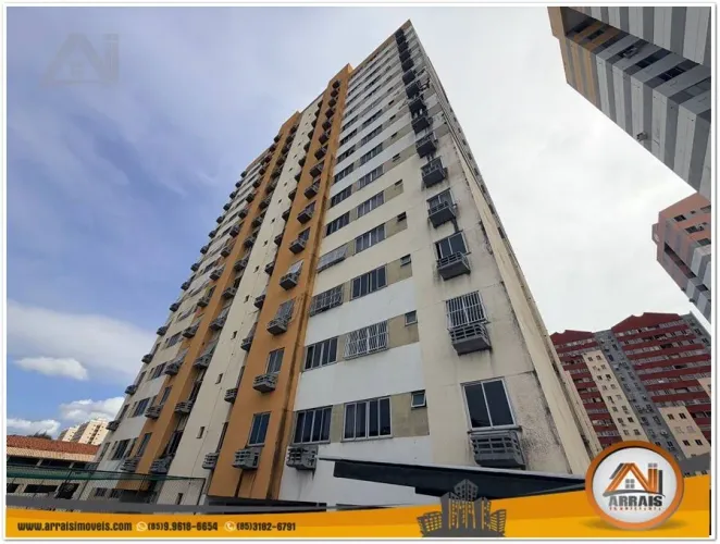 Apartamento com 2 dormitórios para alugar, 52 m² por R$ 2.080,00/mês - Jóquei Clube - Fort