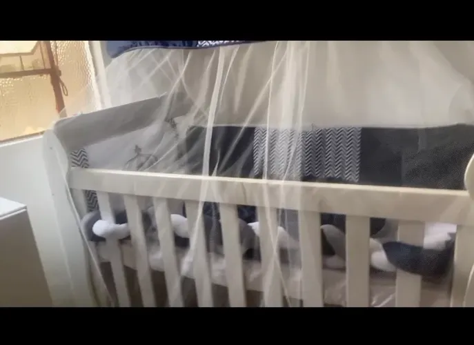 Berço que vira cama 
