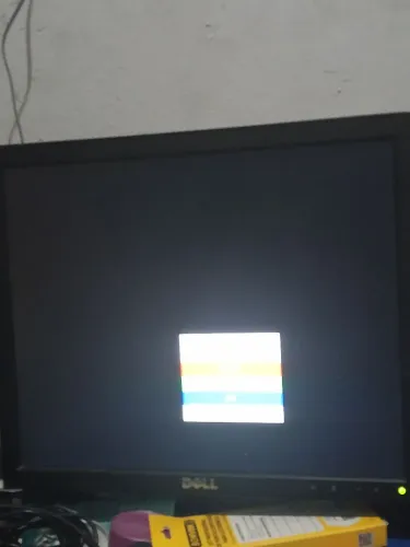 Monitor Dell com avaria