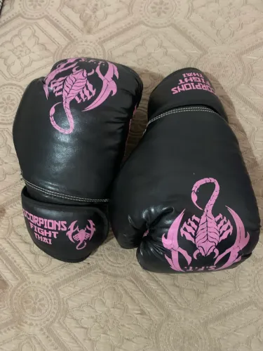 luxa muay thai feminina -rosa