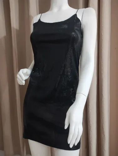 Vestido Brilhante Paetê