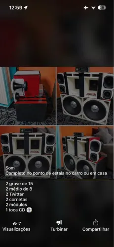 Vendo som automotivo 