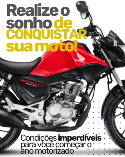 ALUGUEL DE MOTOS COM PLANO CONSQUITA