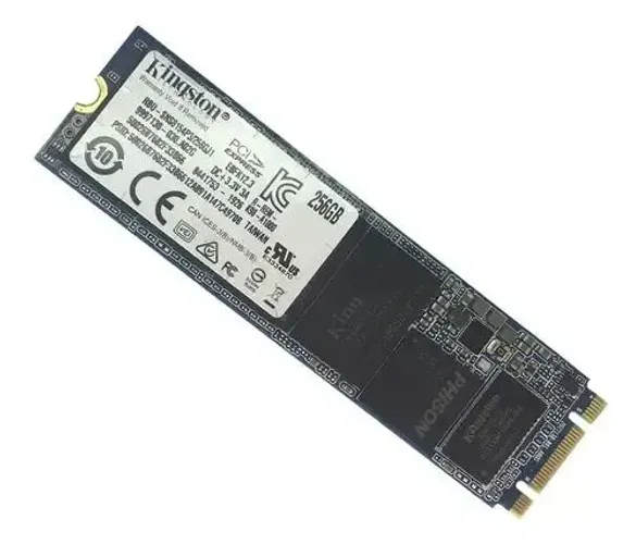 Disco Sólido Hd Ssd Kingston 256gb Notebook Pc M.2 Nvme Cor Azul
