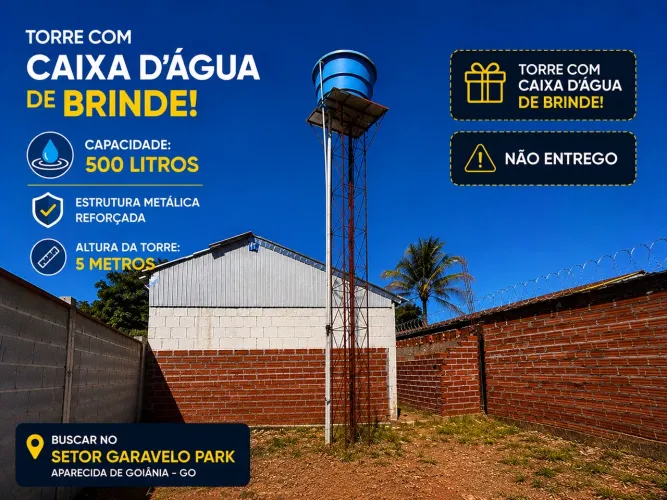 Torre para caixa d?água REFORÇADA (feita com cantoneira)