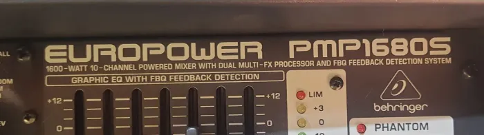Mesa som mixer 10 canais Behringer