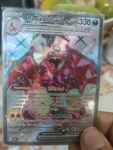 Charizad EX preto TERA FULL ARTE