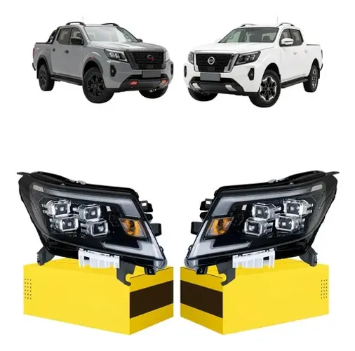 Par Farol Nissan Frontier 2023 A 2025 Foco Duplo C/projetor