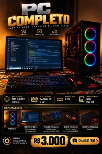 Pc gamer completo