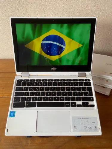 ChromeBook Celeron / HD Graphics / 4GB RAM / 64GB SSD / Tela 13?