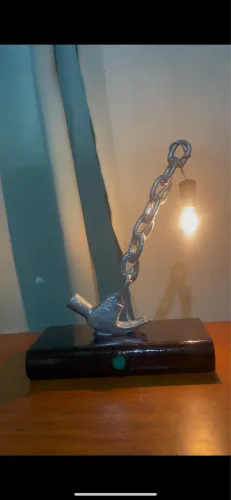 Luminária artesanal