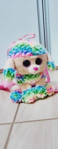 Bolsa mochila infantil de ursinho