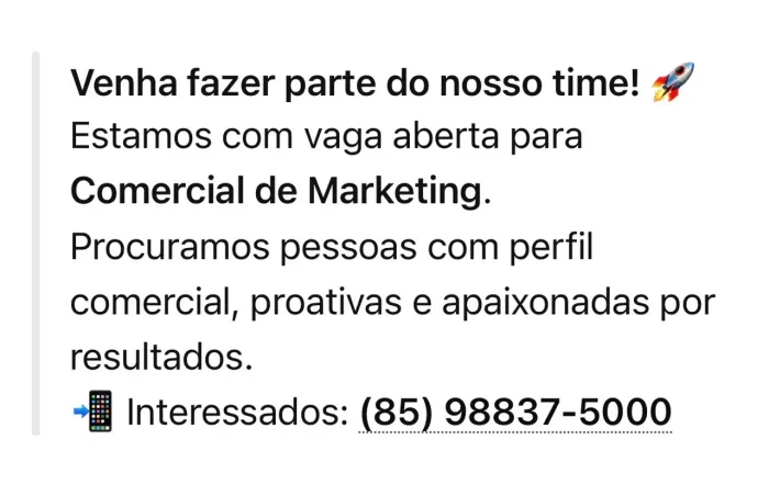 Comercial Marketing 