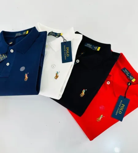 Camisa Gola Polo Ralph Lauren Joquei Colorido 50%off