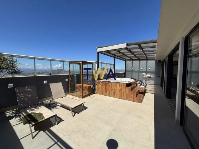 Cobertura, Apoena, Vila da Serra, Nova Lima, 2 quartos, R$13.000,00, para aluguel na TWA I