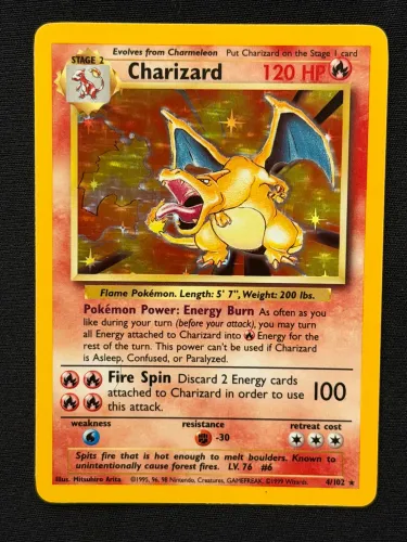 Charizard Base Set SP++++