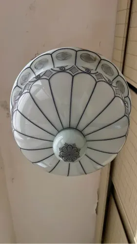 Lustre pendente Art Déco