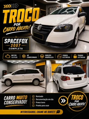 Volkswagen Spacefox 1.6/ 1.6 Trend Total Flex 8V 5P 2007