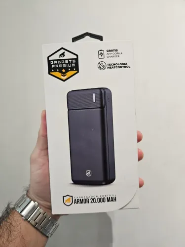 Carregador Portátil PowerBank 20.000Mha Gshield