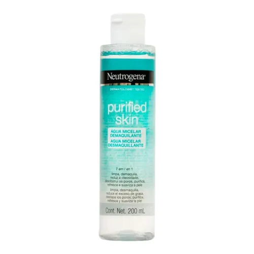 Demaquilante Neutrogena Água Micelar 7 Em 1 Purified Skin 200ml