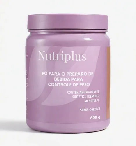 Nutriplus - Shake Substituto de Refeição para Controle de Peso - Sabor Chocolate