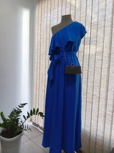 Vendo vestido azul para festa número 44